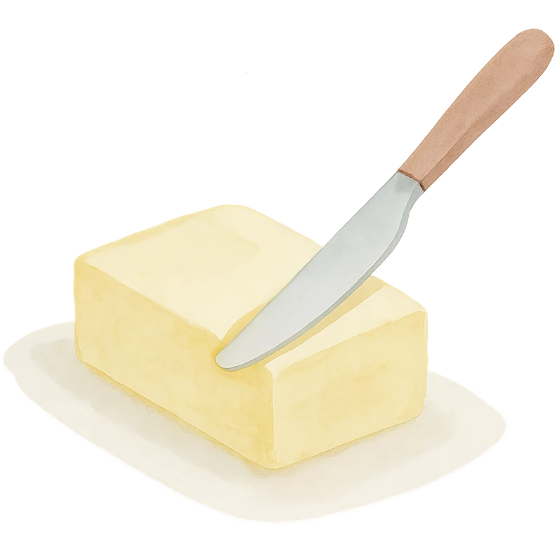 butter with a knife emoji
