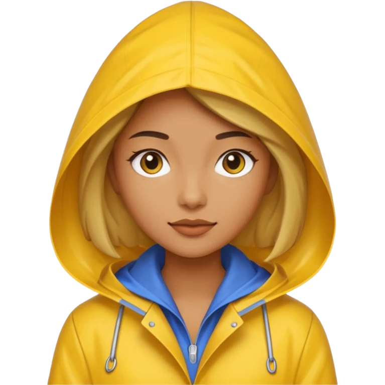 Raincoat Pedestrian woman emoji