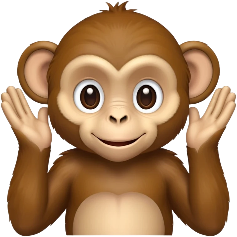 Monkey saying hi ale  emoji
