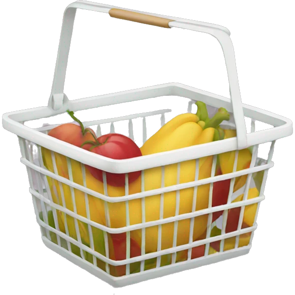 grocery basket emoji