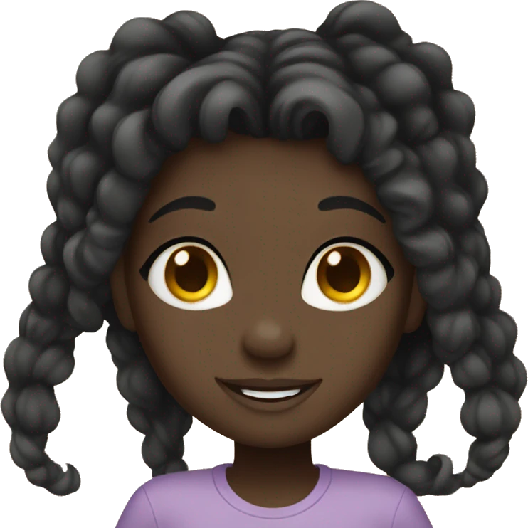 Black beauty emoji