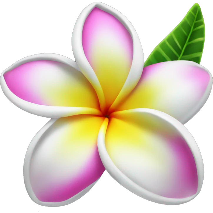 plumeria  emoji