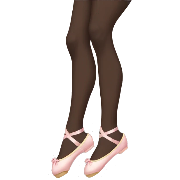 black aesthetic ballerina shoes emoji
