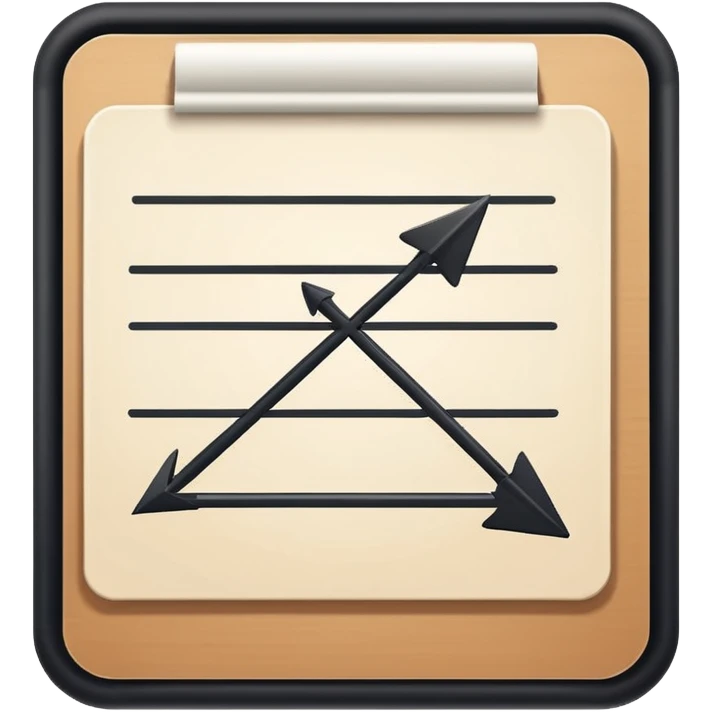 Minimalistic flat vector icon, iOS style, thin black contour on white background. Simple kanban board with circular arrow above it. Clean, no text, no shadows emoji