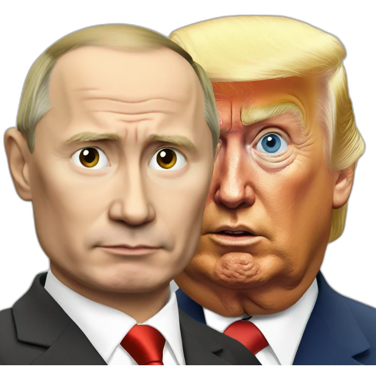 Putin vs trump emoji