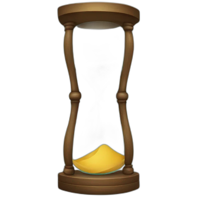hour glass emoji