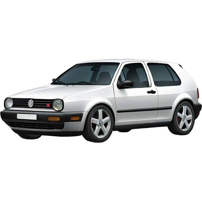 Car Volkswagen Golf IV emoji
