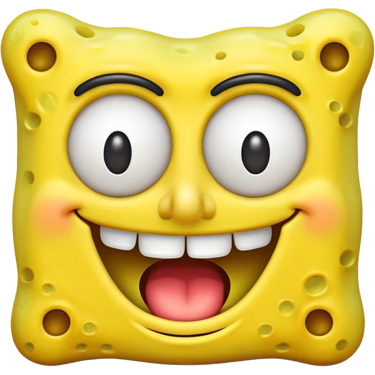 Make a SpongeBob emoji emoji