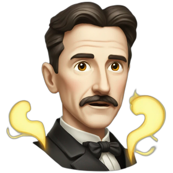 Nicolas tesla electricity emoji