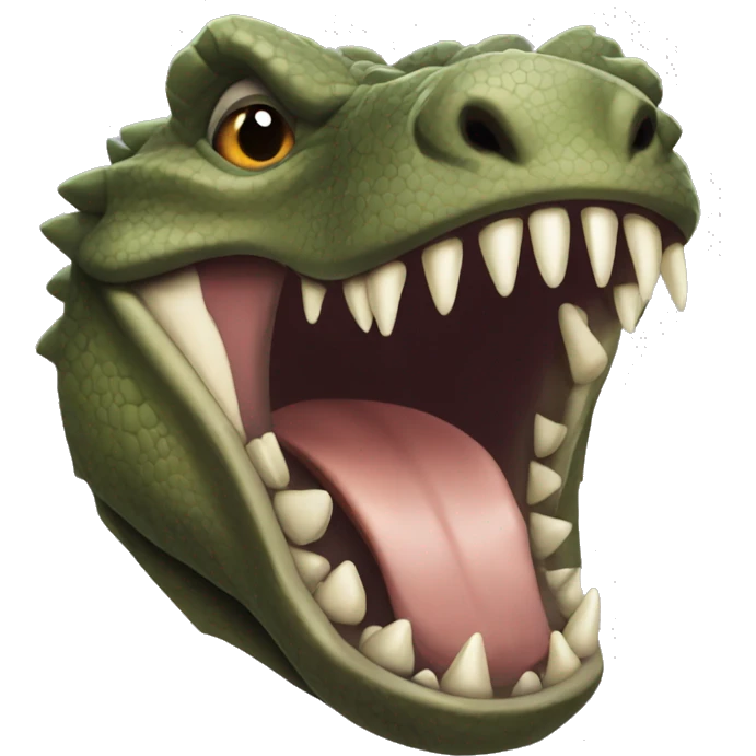 monster komodo dragon teeth emoji