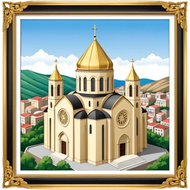 Sameba Cathedral in Tbilisi emoji
