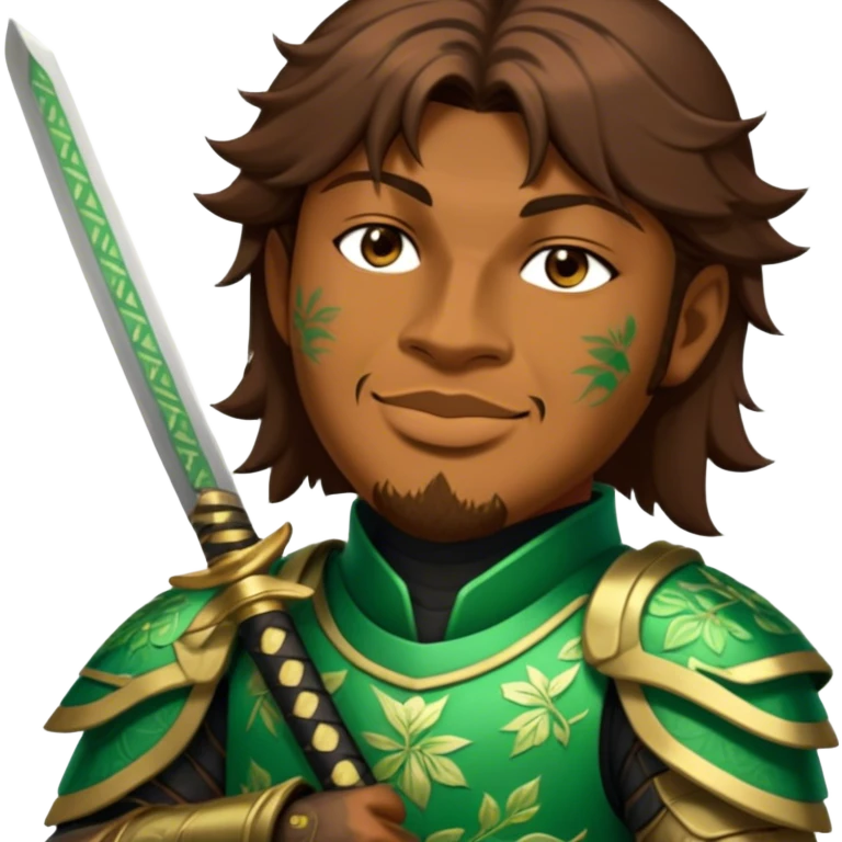 Emerald Samurai emoji
