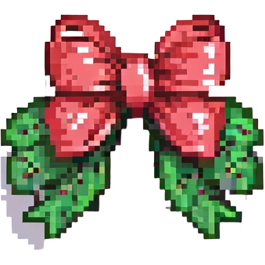 cherry with a bow emoji