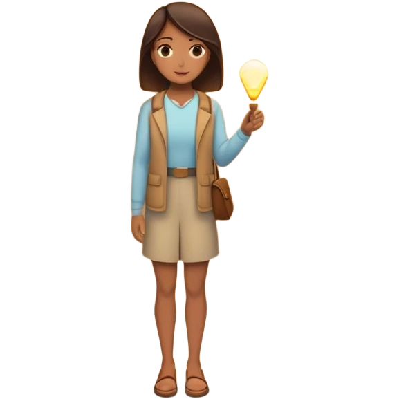 woman standing in front of a long road, looking forward with confidence—behind her, multiple closed doors symbolizing rejection, but one door ahead is glowing, representing the path forward. In her hand, she holds a small bright light, symbolizing her knowing—her guide. emoji