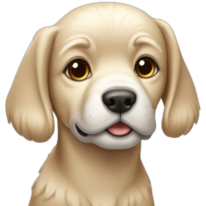 Chien sur cheval emoji
