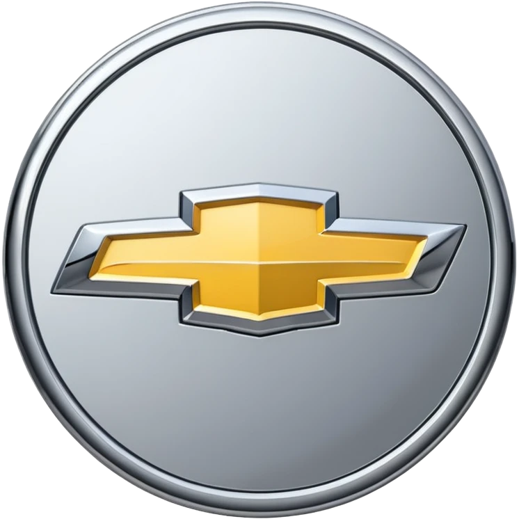 Minimalistic Chevy logo emoji
