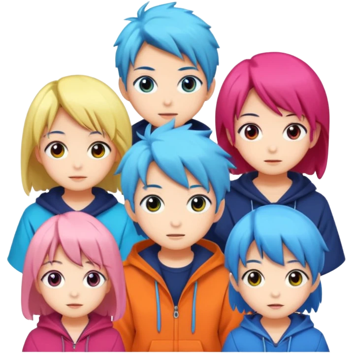 Anime team cute  emoji