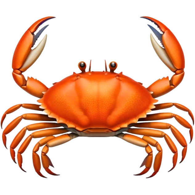 Big Dungeness crab emoji