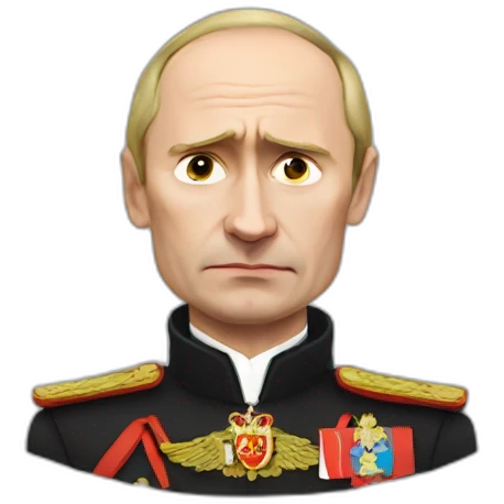 vlad putin not feeling good emoji