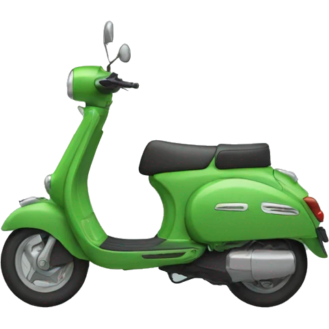 Wheeling scooter emoji