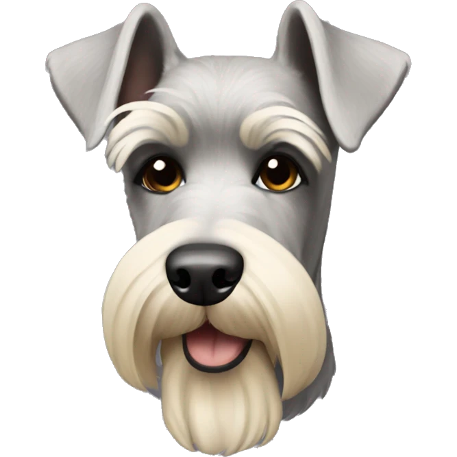 blonde schnauzer emoji