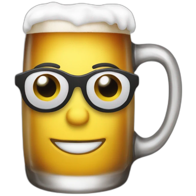 Chat buvean de la bier emoji