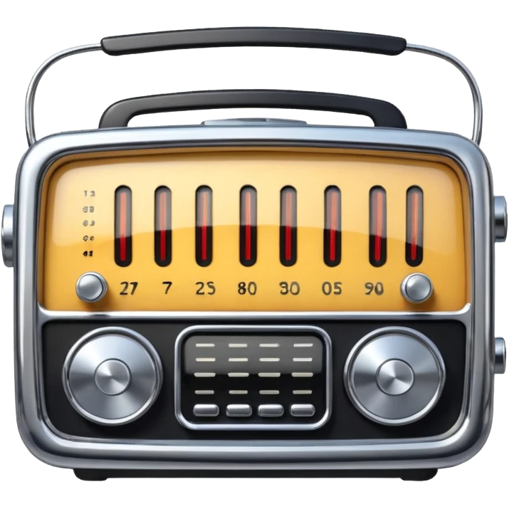 Radio  emoji