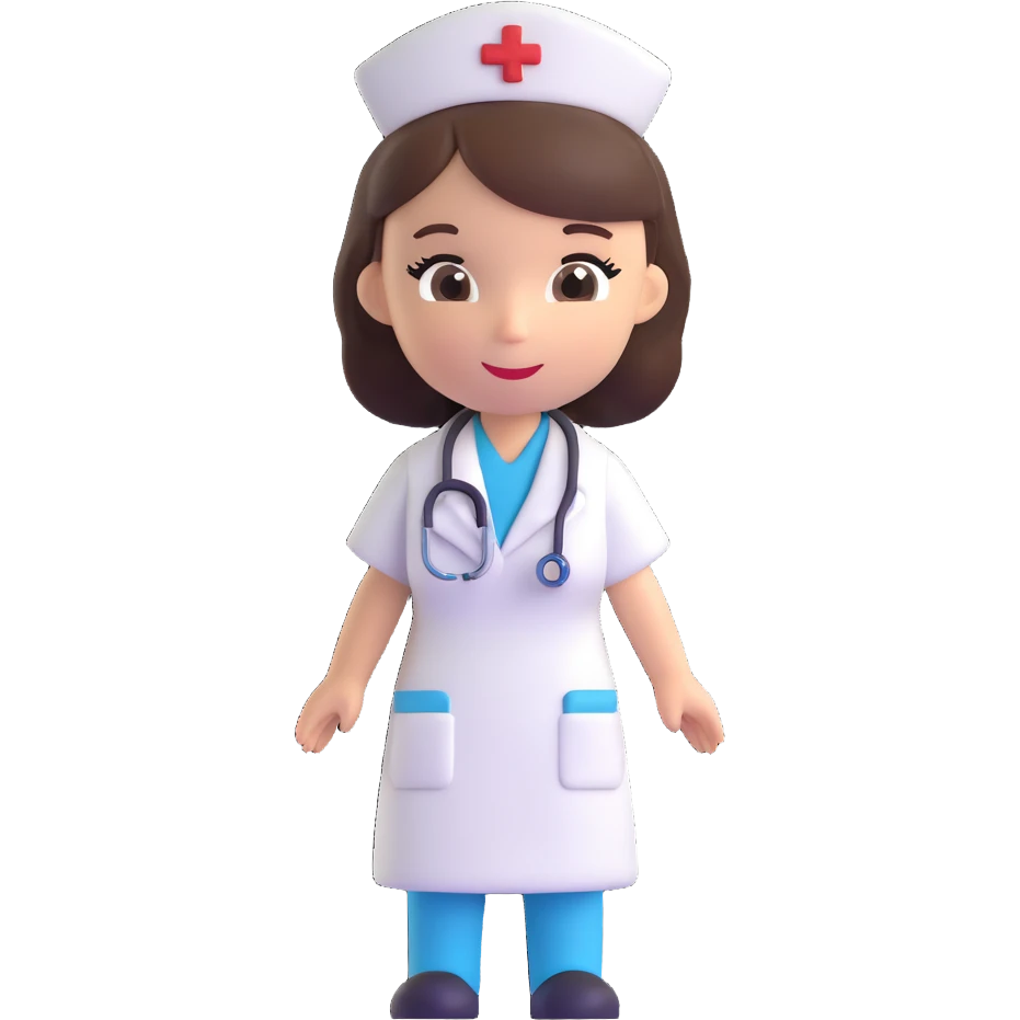nurse character emoji