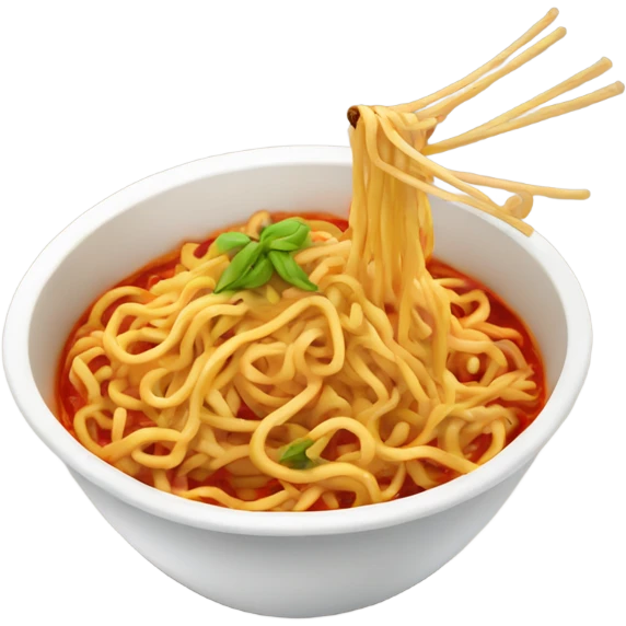spicy noodles emoji