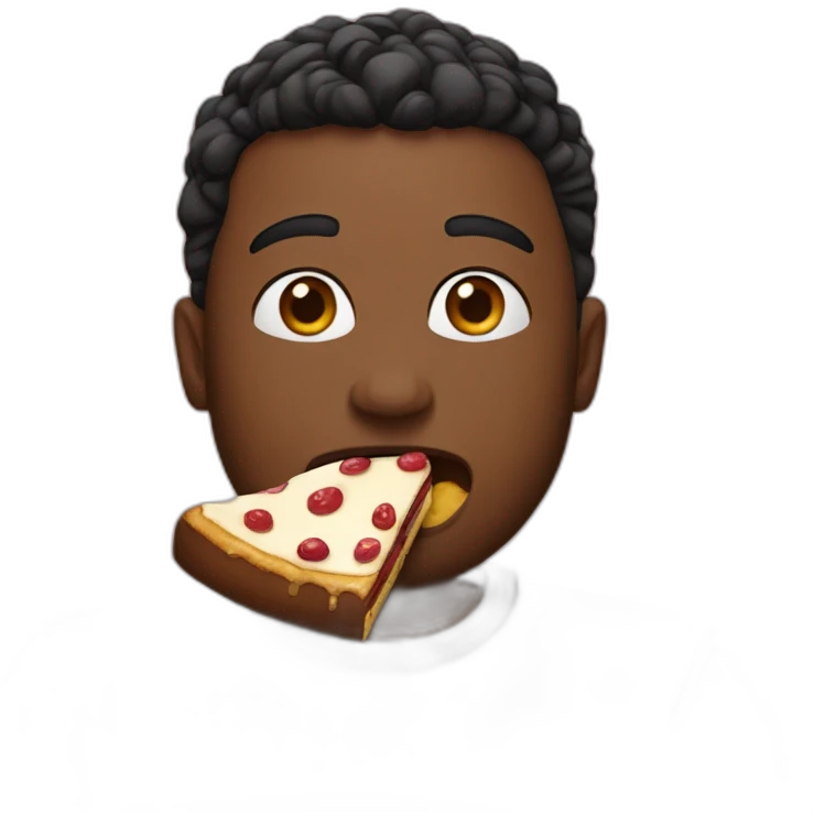 Elon musking eating cake emoji