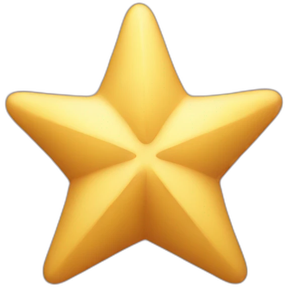 Upsidedown star long emoji