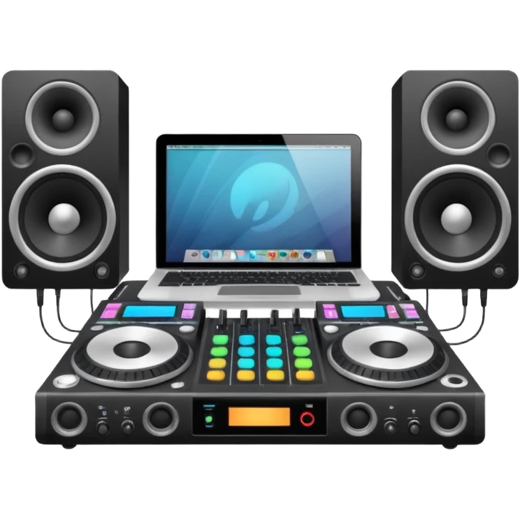 dj setup emoji