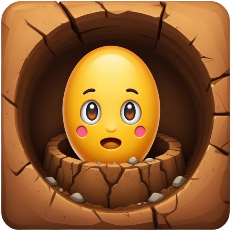  hole in the ground  emoji