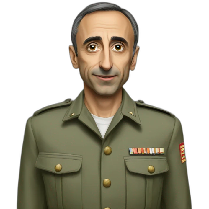 ÉRIC ZEMMOUR MILITAIRE emoji