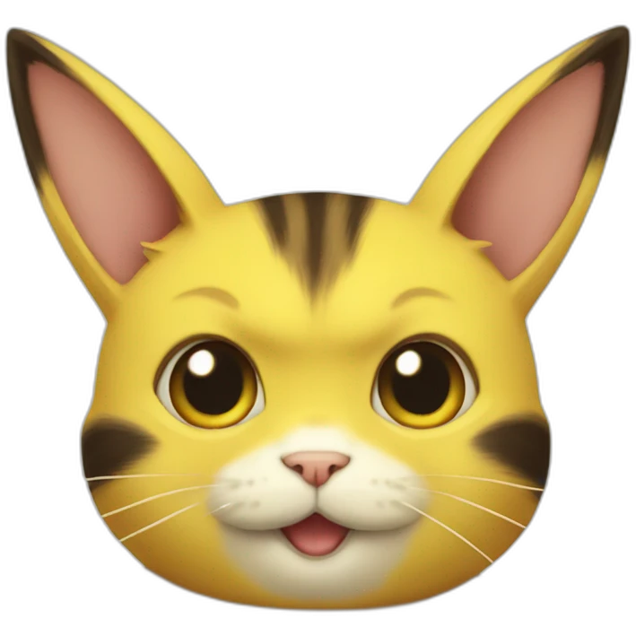 Cat pikachu emoji