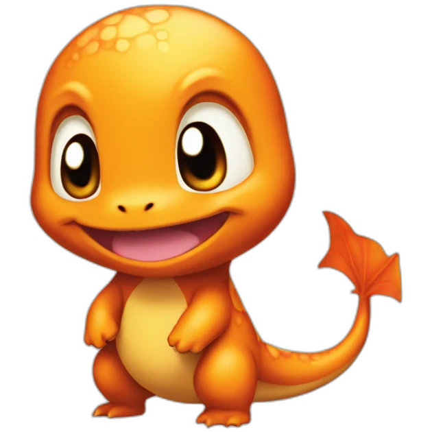 Cute Charmander emoji