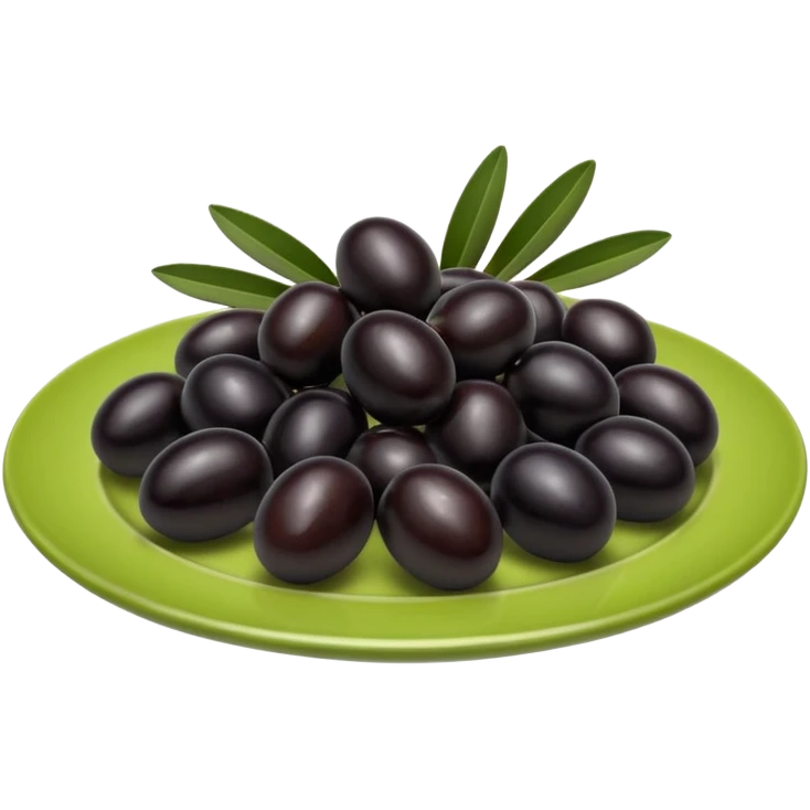 black olives emoji