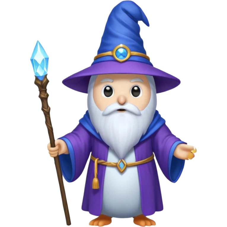 Penguin Wizard emoji