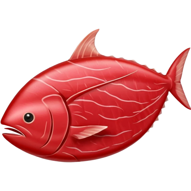 Please make me a piece of tuna sashimi emoji