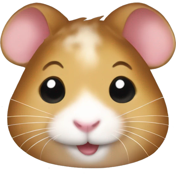 Iam just a girl hamster emoji
