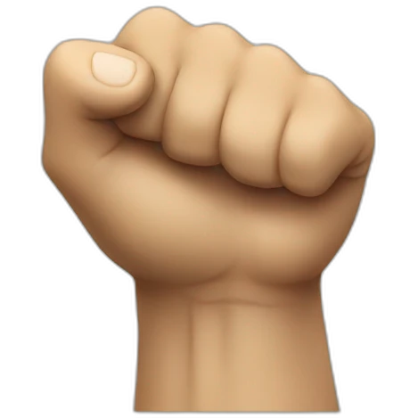 fist moment emoji