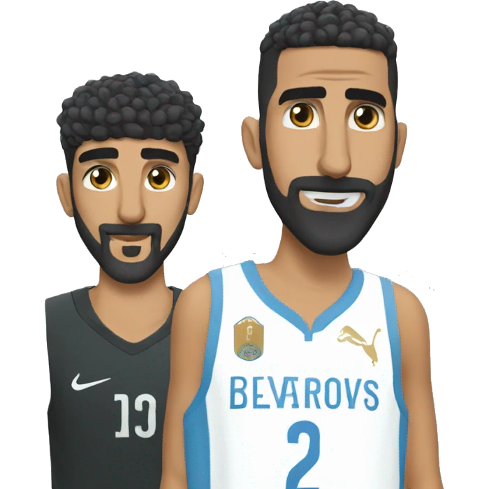 Mahrez and belaili emoji