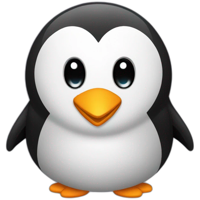 Pingouin sur canapé  emoji