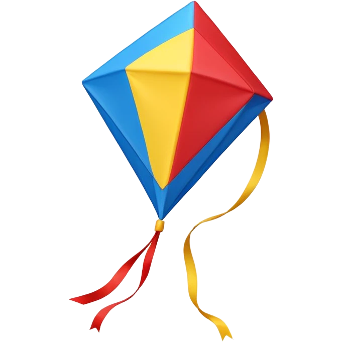 Kite 3D emoji emoji