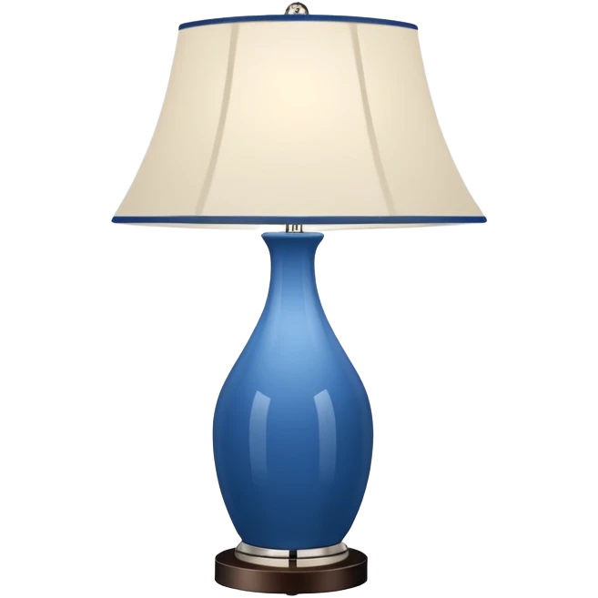 blue table lamp  emoji
