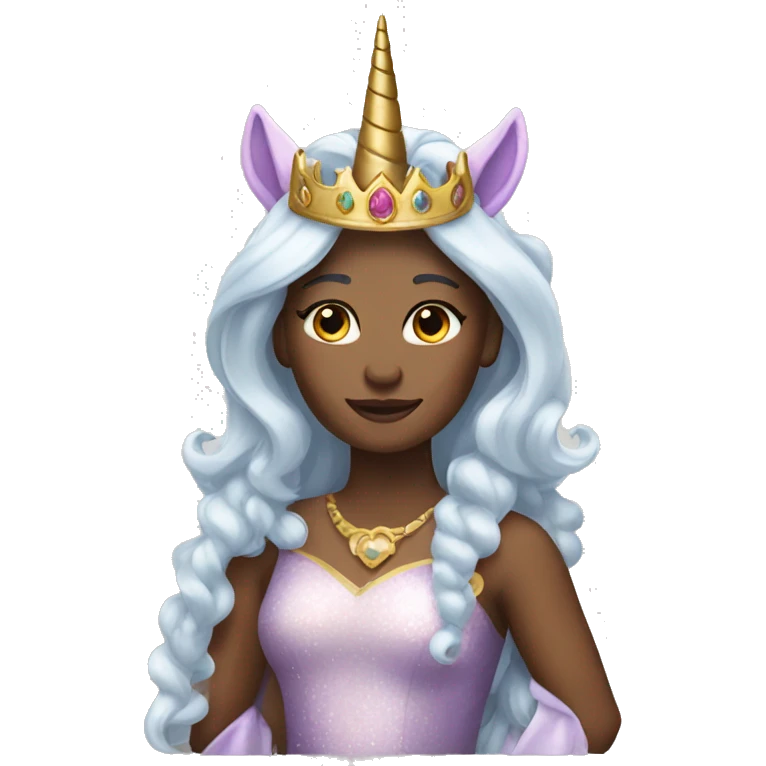 unicorn queen  emoji