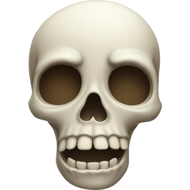 skull sobbing emoji