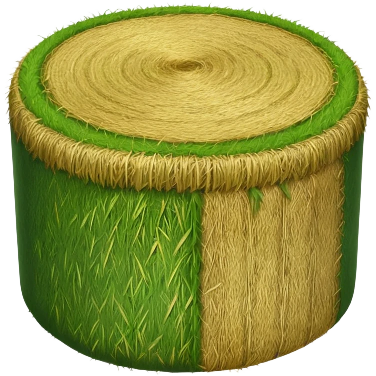 silage hay bale emoji