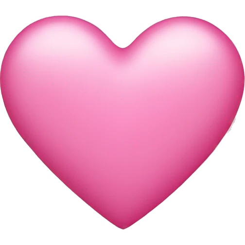 Love heart  emoji