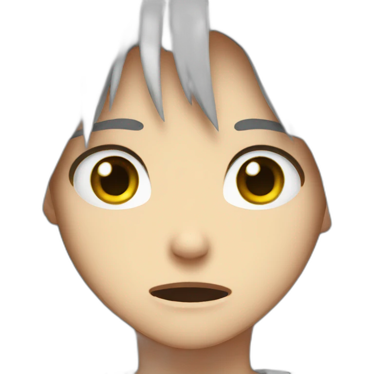 Anime cry emoji
